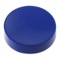 Blue Free Standing Round Soap Dish in Resin